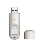 Fingerprint Encryption USB 3.0 Flash Drive 64GB Hardware Encryption Metal6578