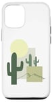 Coque pour iPhone 15 Pro Cactus et formes du monde naturel