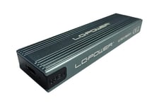 LC Power LC-M2-C-MULTI-3 - förvaringslåda - M.2 Card (PCIe NVMe & SATA) - USB 3.2 (Gen 2x1)