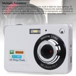 Compact Digital Camera 48MP 4K Compact Travel Camera Built In Microphone For