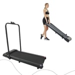 Foldable Pad Walking Electric Treadmill Running Indoor Home Under Desk  Machine