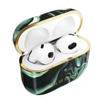 iDeal of Sweden Case for Apple Pods 3 Marbled Elegant Golden Olive Marble