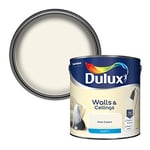 Dulux Matt Emulsion Paint For Walls And Ceilings - Fine Cream 2.5 Litres