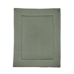 Meyco Knit Basic Velvet Forest Green Tapis de Parc pour bébé 77 x 97 cm