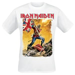 Iron Maiden The Trooper Z2 T-Shirt white