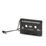 WE Adaptateur Cassette Audio Bande de Voiture - de MP3/Smartphone/Tablette sur Autoradio – Jack 3.5mm - Neuf