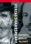 Verdi &amp; Shakespeare: Macbeth/Otello/Falstaff DVD