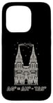 Coque pour iPhone 15 Pro Formule d'énergie libre Cathédrale Physique Mathématiques