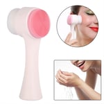 Fashion Soft Double Sides Facial Deep Cleansing Brush Face Skin Care Clean B Ggm