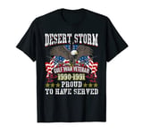 Desert Storm Veteran Design Desert Storm Gulf War 1990-1991 T-Shirt