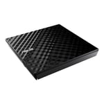 Lecteur de disque - ASUS - SDRW-08D2S-U LITE - DVD±RW - USB 2.0 - Externe - Noir