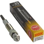 Bougie d'allumage de préchauffage NGK Y-701J adaptable pour engins de manutention SHIBAURA