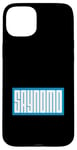 Coque pour iPhone 15 Plus Bleu SAYNOMO (Say No More) Bleu Couleur Graphique