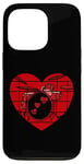 Coque pour iPhone 13 Pro Batteur Saint Valentin Batterie Mariage Musicien