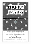 Reach For The Stars Wish String Bracelet With Lucky Charm Sentimental Gift