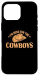 Coque pour iPhone 16 Pro Max Je suis ici pour les Cowboys State of the USA Texas