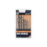 Alpen - Kit foret bois hss Cobalt, 8 pcs dans boite en plastique