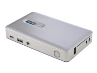 StarTech.com USB C Dock, USB-C to DisplayPort 4K 30Hz or VGA, Mini USB-C Laptop Docking Station with 65W Power Delivery Pass-Through Charging, 4-Port USB 3.1 Gen 1 Hub, GbE - Universal USB Type C Port Replicator (DKM30CHDPDUE) - Dockningsstation - USB-C 3.2 Gen 1 - VGA, DP - 1GbE - TAA-kompatibel