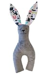 La Millou Bunny long ears liten, hipster lady/grey