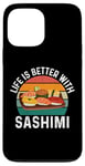 iPhone 13 Pro Max Funny Sashimi Food Lover Case