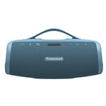 Tronsmart Mirtune S100 Enceinte portable d'extérieur, Bluetooth 5.3, égaliseur personnalisable, puissance de sortie 50 W, 20 heures d'autonomie, étanchéité IPX7, poignée rétractable - Bleu