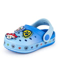 Paw Patrol Blue Multi Badge Clogs Boys