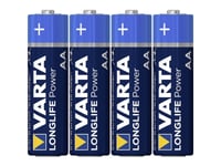 Varta High Energy - Batteri 4 X Aa-Typ - Alkaliskt