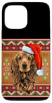 Coque pour iPhone 13 Pro Max Enjoy Christmas New Year Present T-shirt, Xmas Santa Dog Fun