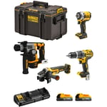 Kit DWK405PS (DCH172 DCF921 DCD796 DCG405 2 x 1,7 Ah DCB132 DS400) - Dewalt