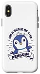 Coque pour iPhone X/XS On A Scale Of 1 To 10 Oiseau de mer Pingouin Roi Pingouin