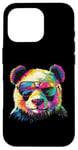 Coque pour iPhone 16 Pro Panda Bear Lover Lunettes de soleil Pop Art Funny Panda Bear