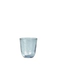 Drikkeglas 'Hammered' Home Tableware Glass Drinking Glass Blue Broste Copenhagen