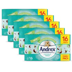 Andrex Coconut Fresh Toilet Tissue - 16x, 32x, 48x, 64x or 80x Rolls