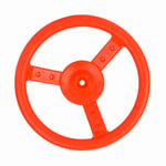 (red)Plastic Outdoor Playground Small Steering Wheel Toy Swing Set TP