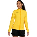 Nike DR1686-719 Dri-FIT Academy Jacket Women's TOUR YELLOW/UNIVERSITY GOLD/BLACK Size XL