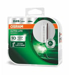 Auton polttimot Osram 66240ULT-HCB polttimo D2S 85V Ultra Life, 2 kpl.