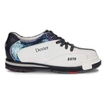 Dexter Femme SST 8 Pro White/Crackle/Black Chaussures de Bowling, Blanc craquelé Noir, 6.5 UK