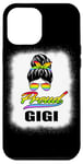 Coque pour iPhone 12 Pro Max Fier Gigi Grandma Messy Bun LGBT Arc-en-ciel LGBTQ Pride