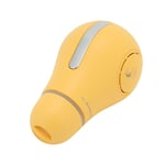 (Yellow)Microcurrent Handheld Sleep Device Ergonomics Sleep Aid Machine