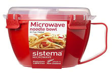 Sistema Microwave Noodle Bowl 940ml Food Lunch Dinner Travel Soup Work Container