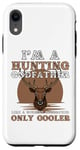 Coque pour iPhone XR Parrain de chasse pour homme Chasse drôle Chasseur de cerf