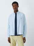 La Paz Button Down Long Sleeve Stripe Shirt, Blue/White