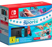 NINTENDO Switch Neon Red & Blue, Sports & Nintendo Switch Online 12 Month Membership, Red,Blue