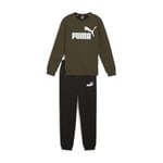 PUMA No.1 Logo Sweat Suit FL B, Survêtement Garçons, Dark Olive, 670884