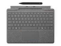 Microsoft 8X8-00175 mobile device keyboard Microsoft Cover port Platin