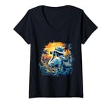 Womens Adventure Vista V-Neck T-Shirt