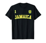 TEAM JAMAICA Jersey 1 Jamaican Flag Sports Clothing Matching T-Shirt