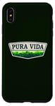 Coque pour iPhone XS Max Pura Vida – Bouclier Pura Vida – Logo de la jungle du Costa Rica