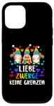 Coque pour iPhone 12/12 Pro LGBT Pride,Nains de jardin, Arc-en-ciel, allemand