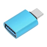 Adaptateur TypeC vers USB3.1, convertisseur pour téléphone portable, ordinateur, tablette, PC, adaptateur USB3.1 (bleu)